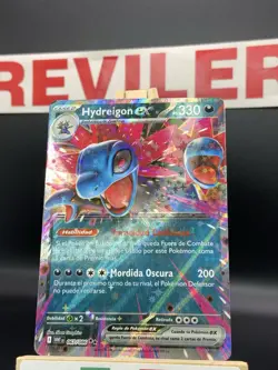 Pokemon Hydreigon ex Double Rare SV: White Flare #067/086 Spanish - NM - Image 2