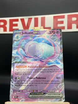 Pokemon Jellicent ex #045/086 Sv: White Flare Holo - Spanish - NM - Image 2