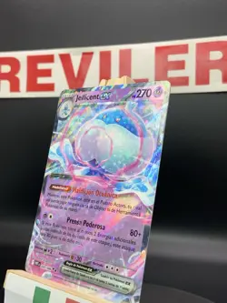 Pokemon Jellicent ex #045/086 Sv: White Flare Holo - Spanish - NM - Image 3