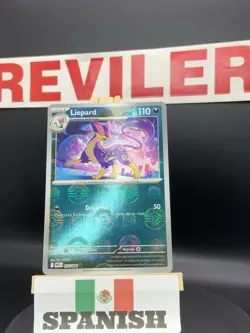Pokemon TCG Liepard #056/086 White Flare Playset Pokeball Holo - Spanish - NM - Image 1
