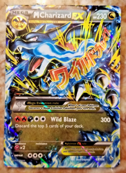 🔥 Black Charizard MEGA EX 🔥 / Pokemon XY Flashfire (69/106) / NM-M - Image 1