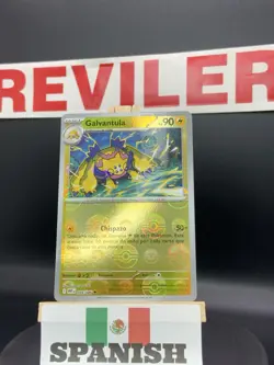 Pokemon Galvantula #034/086 PokeBall Pattern Holo SV: White Flare - Spanish - NM - Image 1