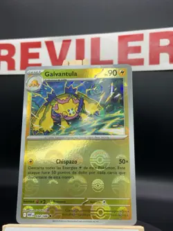 Pokemon Galvantula #034/086 PokeBall Pattern Holo SV: White Flare - Spanish - NM - Image 2