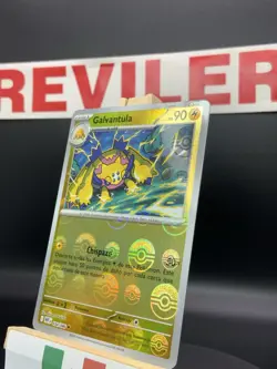Pokemon Galvantula #034/086 PokeBall Pattern Holo SV: White Flare - Spanish - NM - Image 3