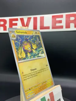 Pokemon Galvantula #034/086 PokeBall Pattern Holo SV: White Flare - Spanish - NM - Image 4