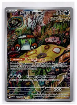 BRUTE BONNET 207/182 ILLUSTRATION RARE PARADOX RIFT POKEMON NEAR MINT - Image 1