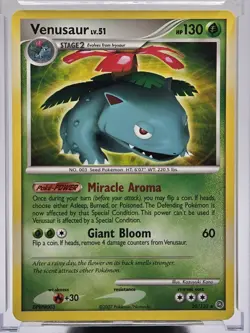 Pokemon Holo Venusaur Secret Wonders 20/132 LP - Image 2