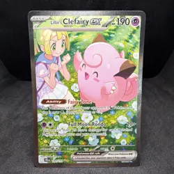 Lillie's Clefairy EX Journey Together 184/159 SIR Pokemon 2025 - Image 1