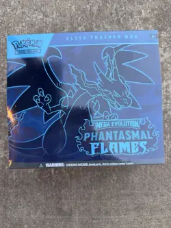 Pokemon Mega Evolution Phantasmal Flames Elite Trainer Box ETB NEW Sealed - Image 3