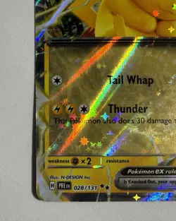 Pokemon Pikachu EX Sv: Prismatic Evolutions Holo Double Rare 028/131 - M/NM - Image 5