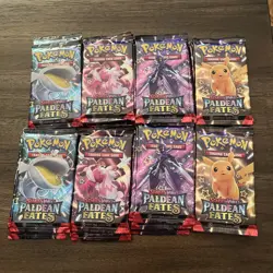 Pokemon TCG Scarlet & Violet Paldean Fates Lot of 30 Booster Packs SEALED - Image 1