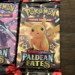 Pokemon TCG Scarlet & Violet Paldean Fates Lot of 30 Booster Packs SEALED - Image 4