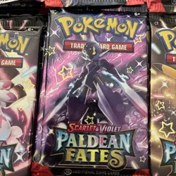 Pokemon TCG Scarlet & Violet Paldean Fates Lot of 30 Booster Packs SEALED - Image 5