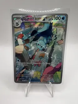 2025 Pokemon White Flare Dewott Illustration Rare #106/086 - Image 1