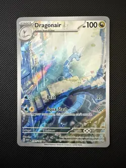 Dragonair 181/165 SV: Scarlet & Violet 151 Illustration Rare Pokemon TCG - Image 1