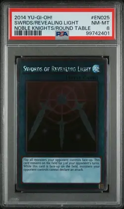 Swords Of Revealing Light PSA 8 NKRT-EN025 *2014*Yugioh - Image 1