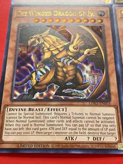 Blue-Eyes + Dark Magician + Girl + Ra + Obelisk + Slifer Egyptian God | YuGiOh! - Image 2