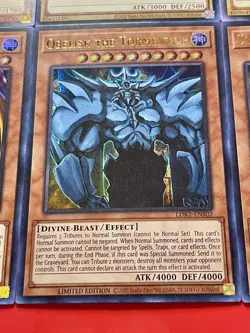 Blue-Eyes + Dark Magician + Girl + Ra + Obelisk + Slifer Egyptian God | YuGiOh! - Image 5