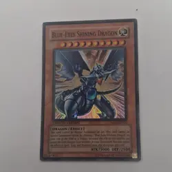 Konami Blue-Eyes Shining Dragon MOV-EN001 Movie Pack Super Rare Holo 3000/2500 - Image 1