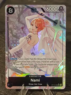 Nami OP15-086 SR Parallel Adventure on KAMI’s Island ONE PIECE Card ENGLISH OP15 - Image 1