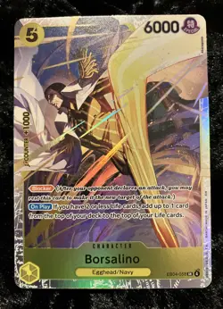One Piece Borsalino (EB04-058) Adventure on Kami's Island Foil Super Rare SR NM - Image 2