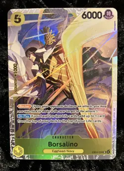 One Piece Borsalino (EB04-058) Adventure on Kami's Island Foil Super Rare SR NM - Image 3