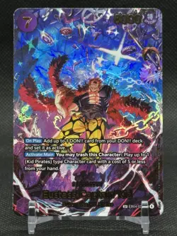One Piece TCG Eustass "Captain" Kid EB04-039 (SP) The Azure Sea’s Seven - Image 1