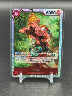 Hibari OP11-010 A Fist of Divine Speed One Piece - English Near Mint SR Foil - Image 1
