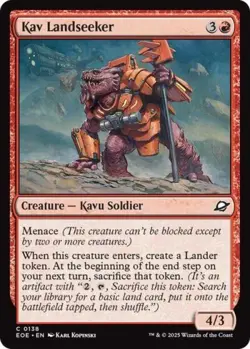 Kav Landseeker -Foil Near Mint MTG Edge of Eternities - Image 1