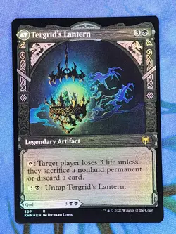 1x FOIL SHOWCASE Tergrid, God of Fright, NM, KHM, Magic: the Gathering, MtG - Image 2