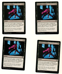 Set Of 4 Return To Action #121/302 Kamigawa Neon Dynasty MTG Magic the Gathering - Image 1