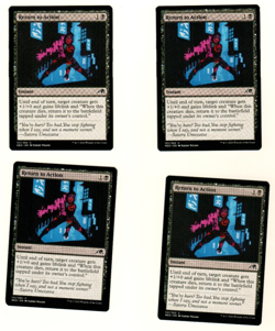 Set Of 4 Return To Action #121/302 Kamigawa Neon Dynasty MTG Magic the Gathering - Image 3