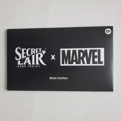 🖤 Secret Lair x Marvel - Black Panther - Magic: The Gathering MTG - Sealed Drop - Image 1
