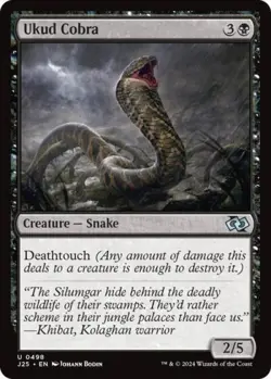 Ukud Cobra - Near Mint MTG Foundations Jumpstart - Image 1