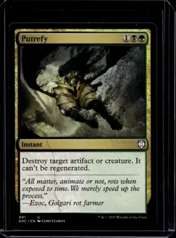 Putrefy [Kaldheim Commander] Magic MTG - Image 1