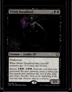 MTG Elvish Dreadlord Commander Legends Regular NM - Image 1