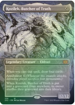 Kozilek, Butcher of Truth - Borderless - FOIL - *NM* - 2X2 - MtG - Image 1