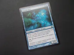 Crystal Seer x1 MTG Guildpact Common Blue Creature LP - Image 1