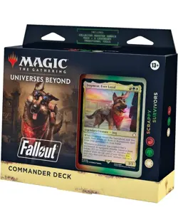 MTG Fallout Commander Deck - Scrappy Survivors - New Sealed w/ Collector Booster - Image 1