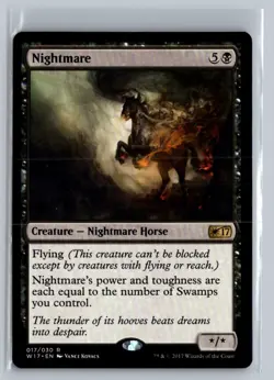 Nightmare Welcome Deck 2017 Rare - MTG Magic the Gathering Card - Image 1