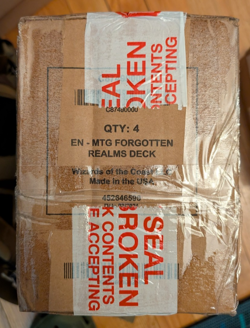 MTG Adventures in the Forgotten Realms, Set of 4 Commander Decks, Sealed Case - Image 2