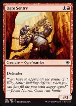 Ogre Sentry -Foil Near Mint MTG Conspiracy: Take the Crown - Image 1