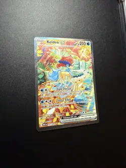Pokemon Keldeo EX Special Illustration Rare Holo Card 167/086 White Flare - Image 3