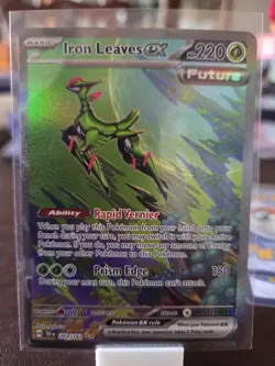Iron Leaves ex 203/162 Temporal Forces SIR Pokemon - Special Illustration Rare - Image 1