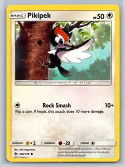 Pikipek #106/149 SM Base Set Common - Pokemon Cards E15 - Image 1