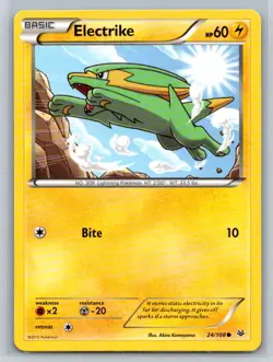 Electrike #24/108 XY - Roaring Skies Common - Pokemon Cards E14 - Image 1