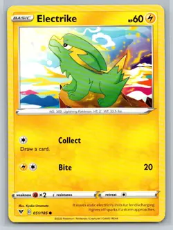 Electrike #051/185 SWSH04: Vivid Voltage Common - Pokemon Cards E14 - Image 1