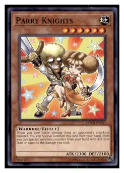 Yugioh Parry Knights #COTD-EN037 Code of the Duelist LP - Image 1