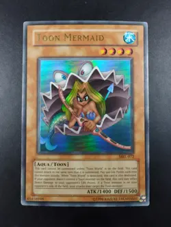 YUGIOH 2002 | TOON MERMAID | MRL-072 | OLD NA PRINT | EXCELLENT - VG - Image 1