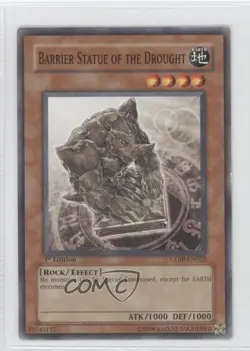 Barrier Statue of the Drought 1st Ed. YuGiOh Cyberdark Impact #CDIP-EN022 READ - Image 1